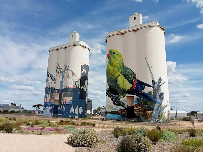 Waikerie Silo Art
